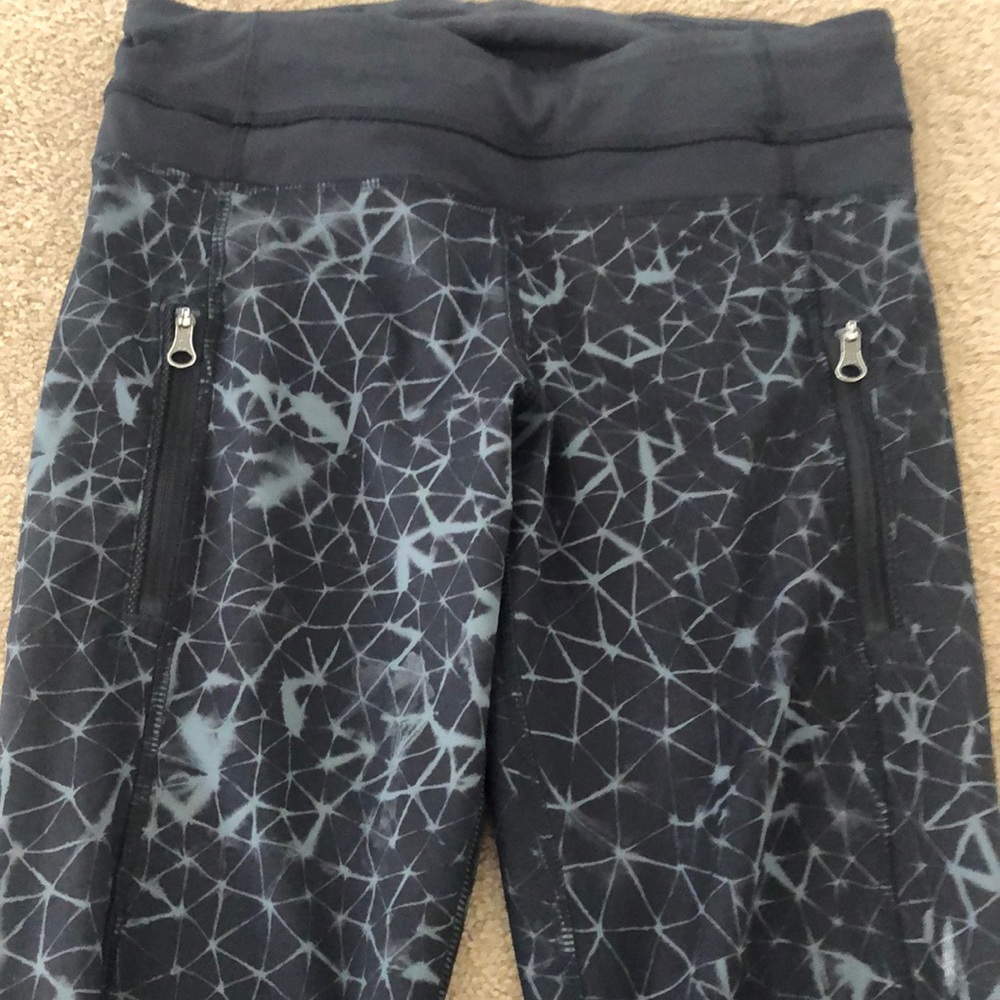 women’s Lululemon Geometric Pants with Zippers - Picture 3 of 7